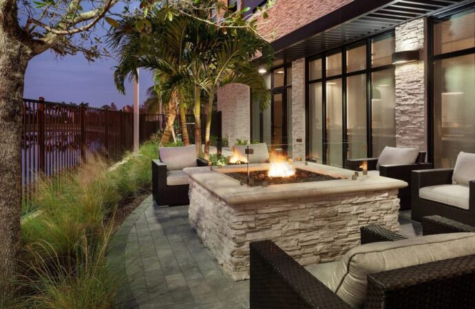 Outdoor Firepits-Hardscape Contractors of Wellington