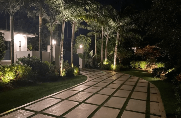 Low voltage lighting Services-Hardscape Contractors of Wellington