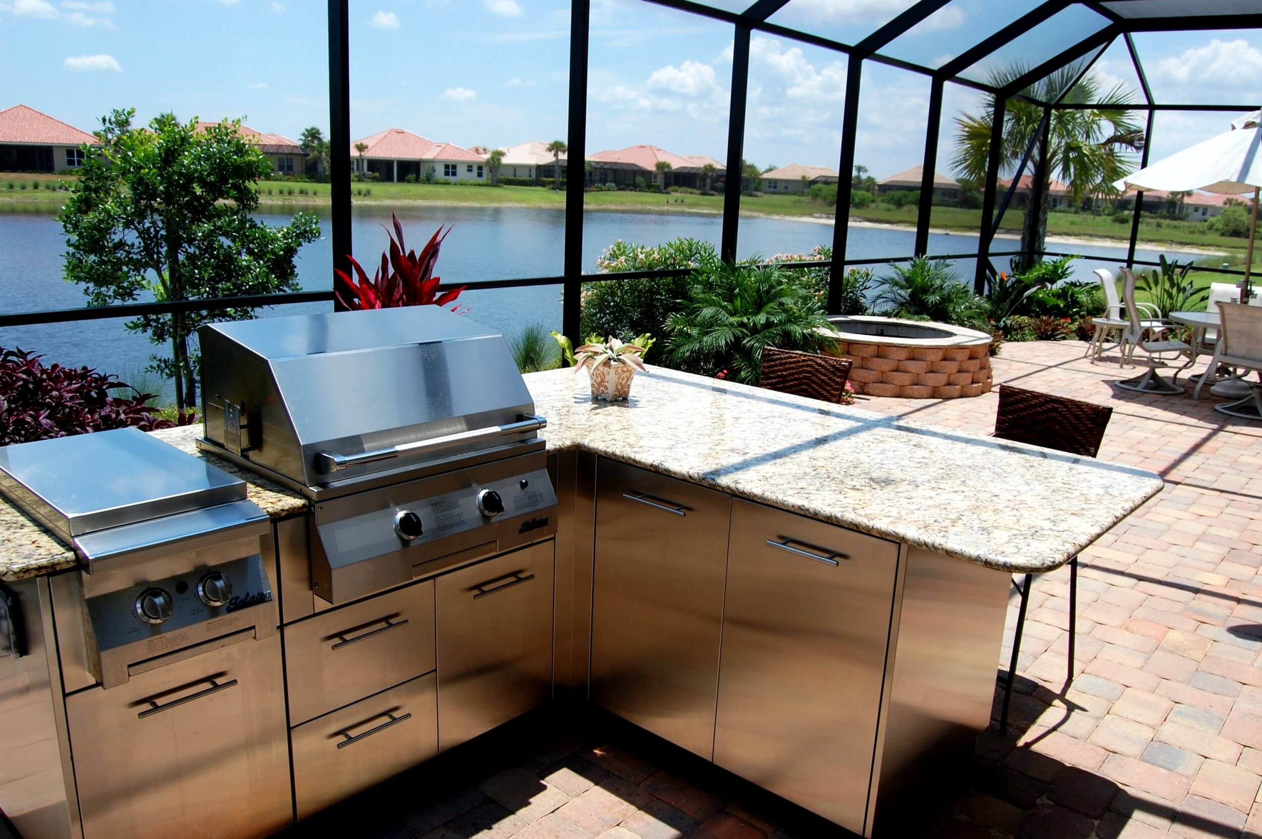 Outdoor kitchen 2024 installers near me